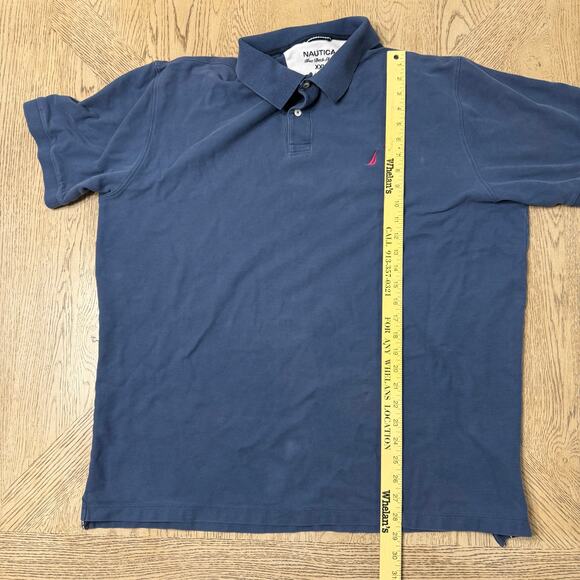 Nautica True Deck Shirt Polo Blue  XXL‎ 2X - Picture 6 of 7